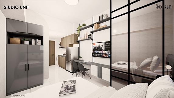 The Spectrum studio - Condo for Sale in Pasig City (Tower 1) The Spectrum